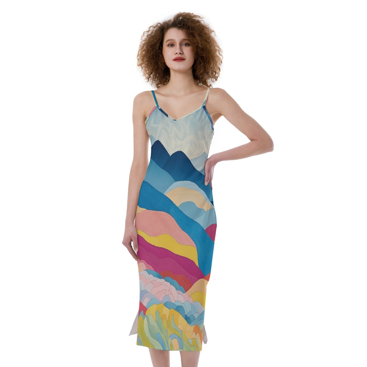 All-Over Print Women's Cami Dress