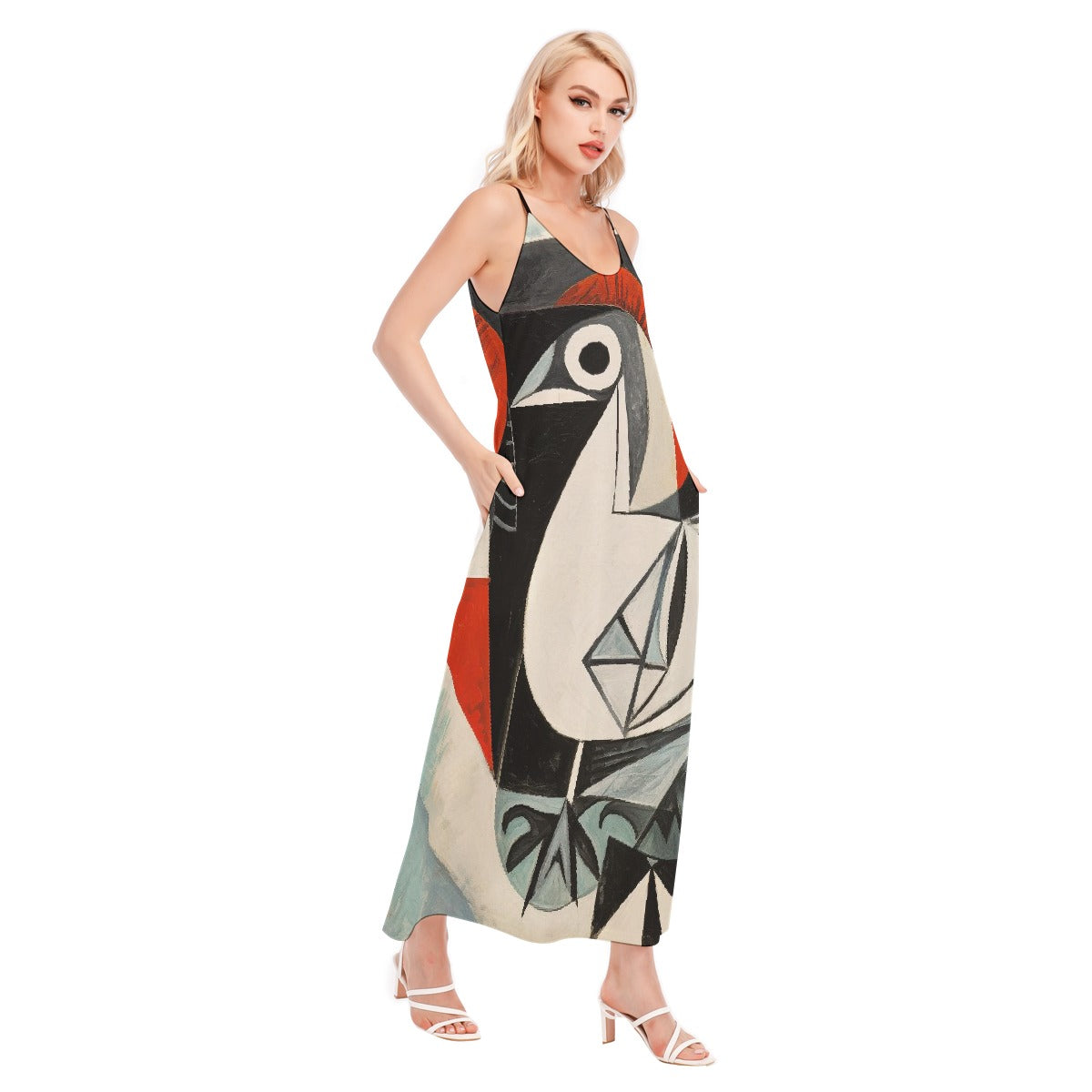 All-Over Print Women's Sling Dress