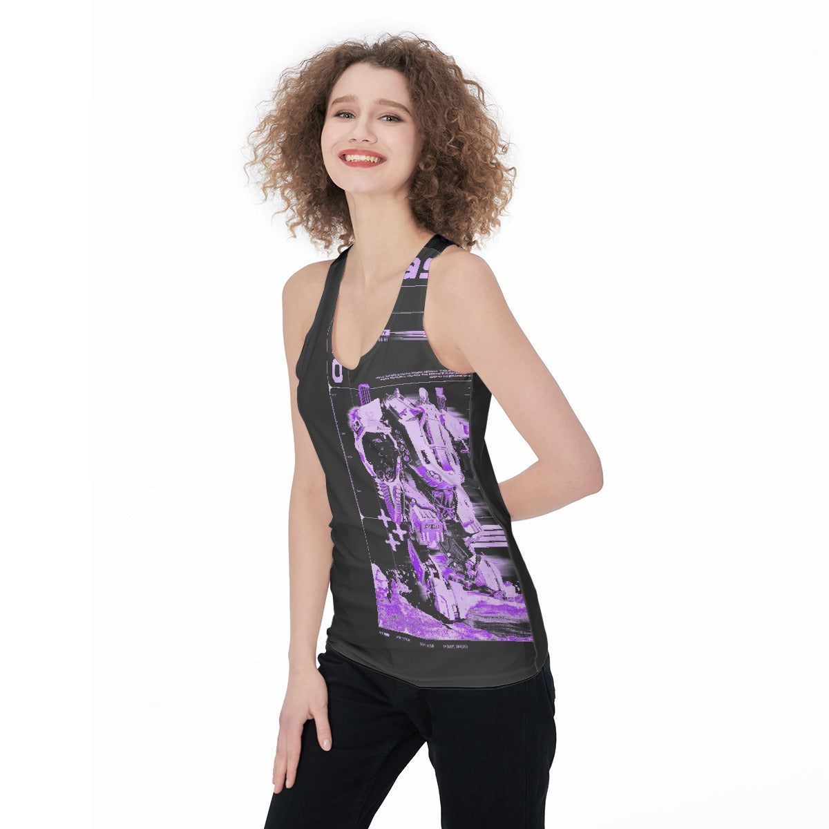 All-Over Print Women's Racerback Tank Top