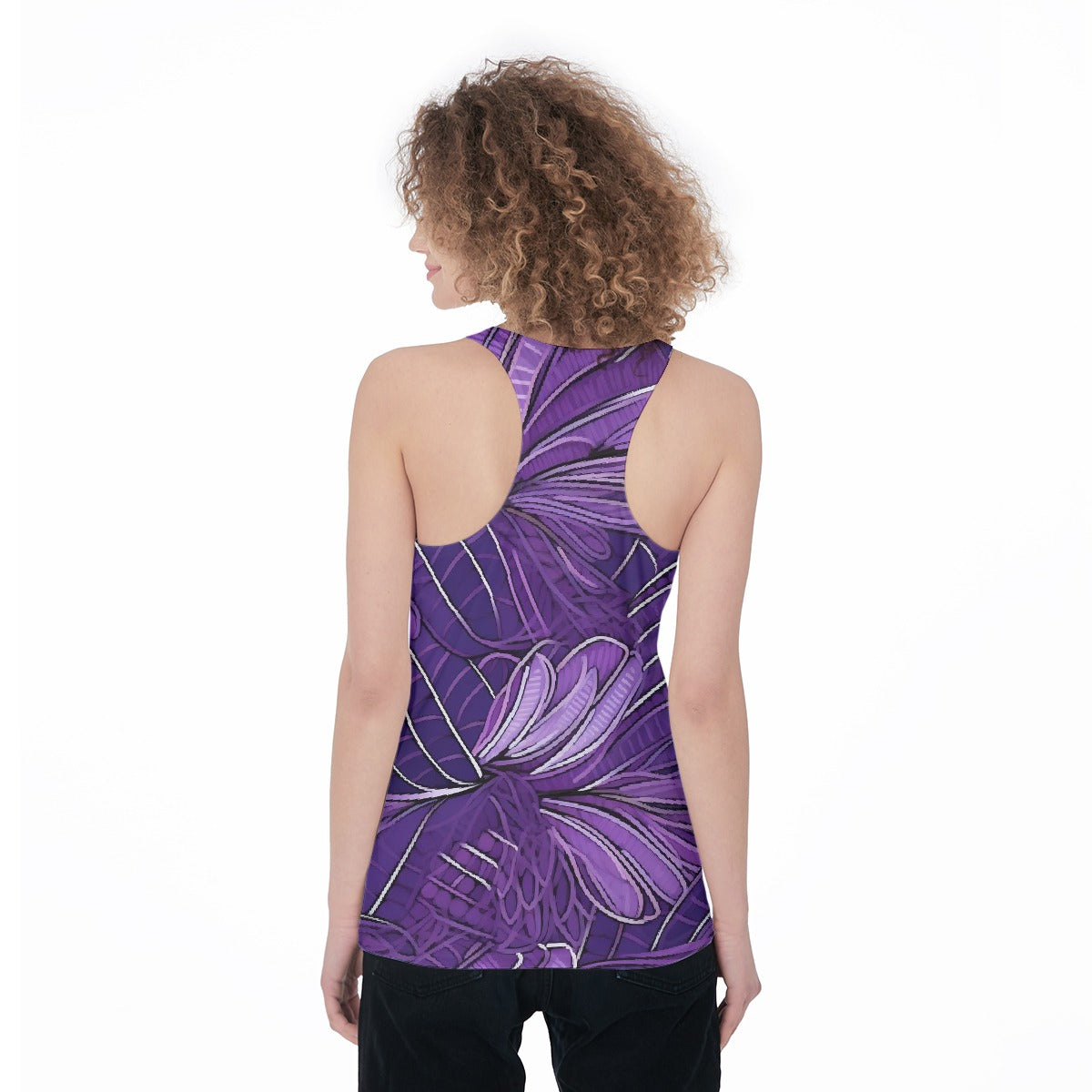 All-Over Print Women's Racerback Tank Top