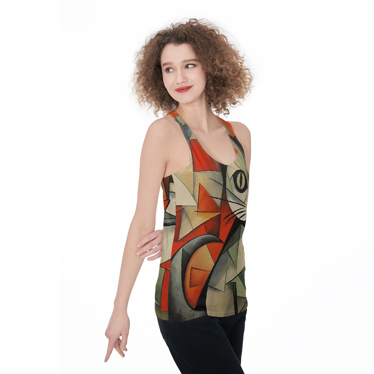All-Over Print Women's Racerback Tank Top