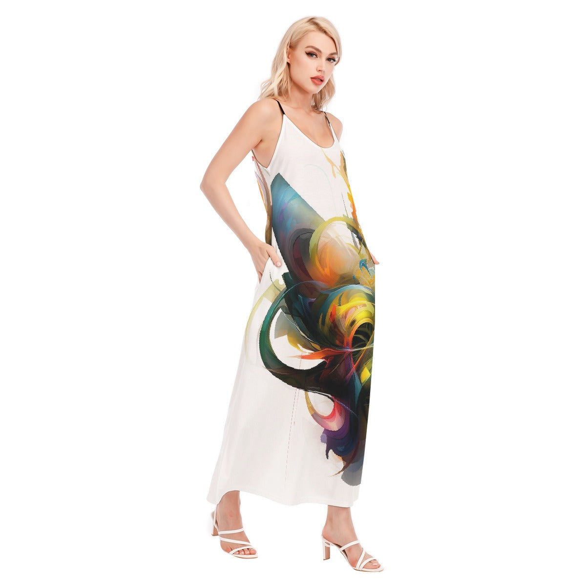 All-Over Print Women's Sling Dress