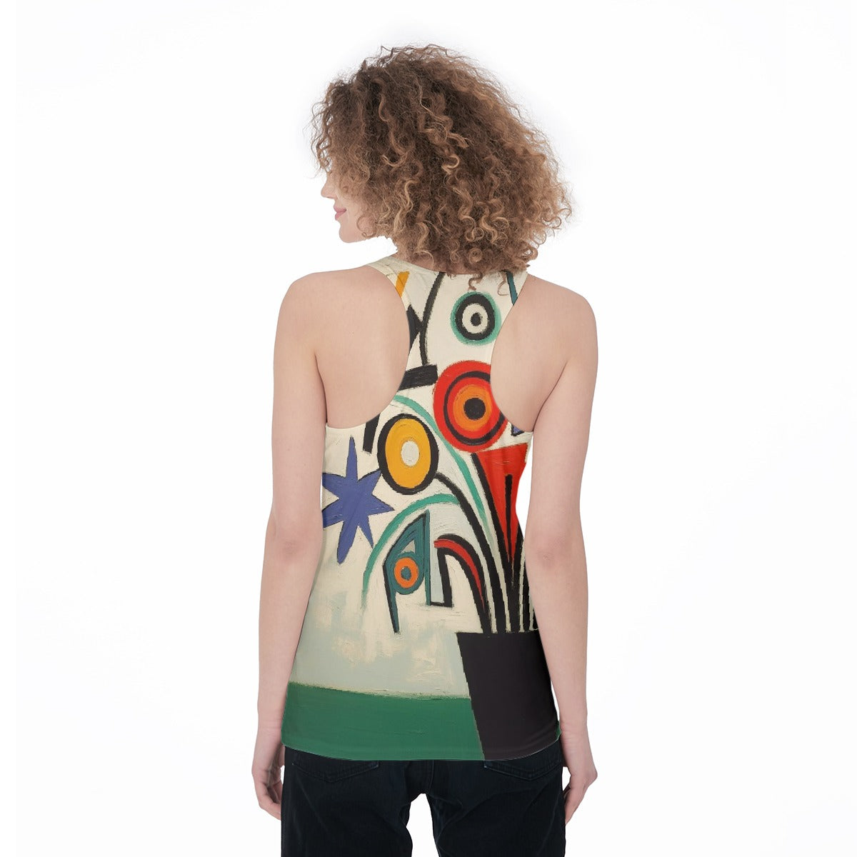 All-Over Print Women's Racerback Tank Top