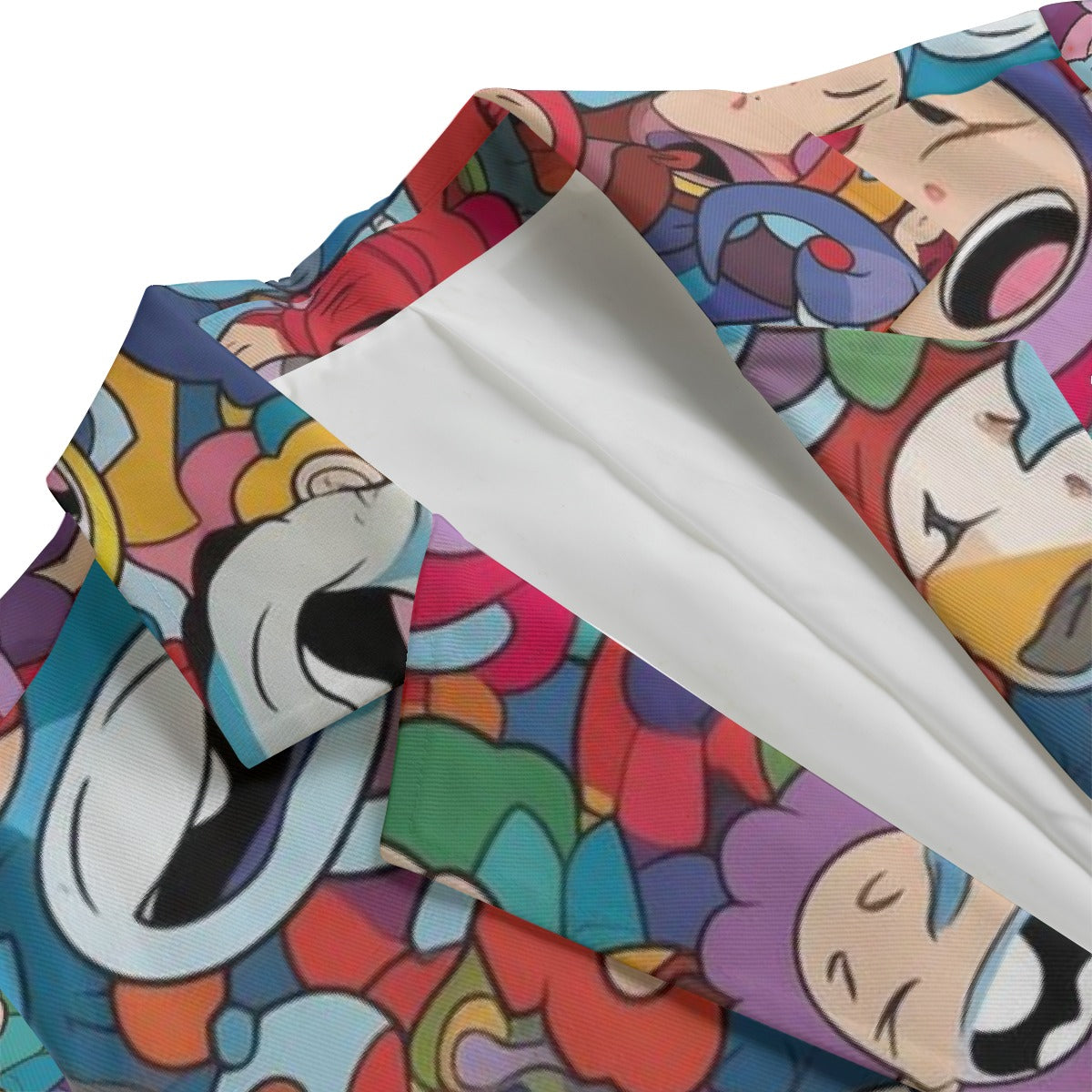 All-Over Print Women's Leisure Blazer