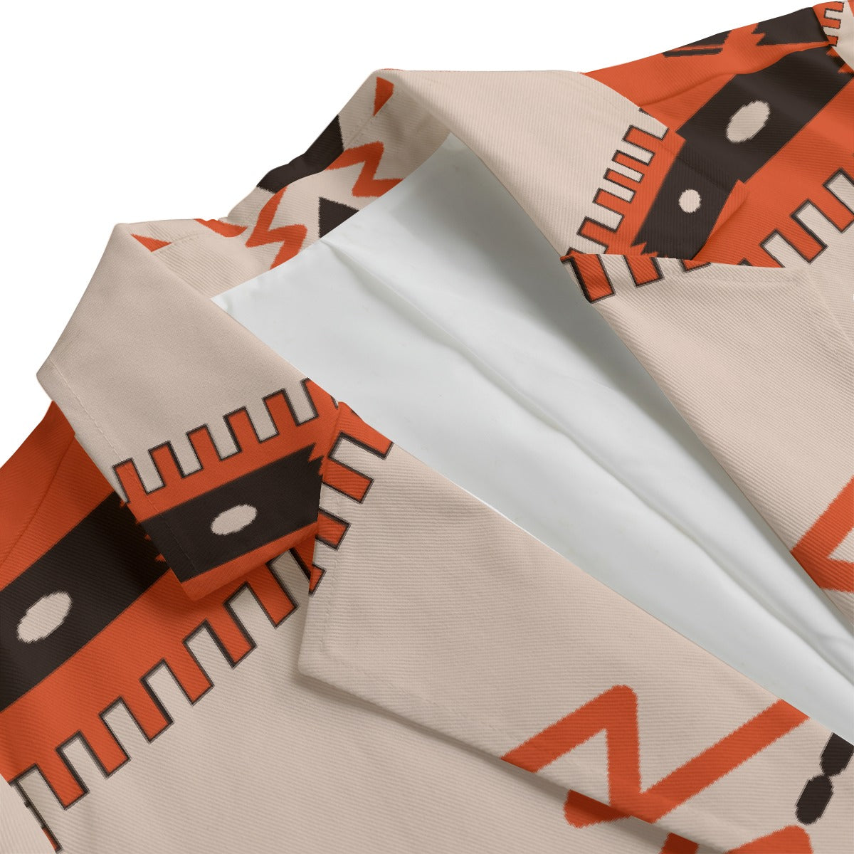 All-Over Print Women's Leisure Blazer