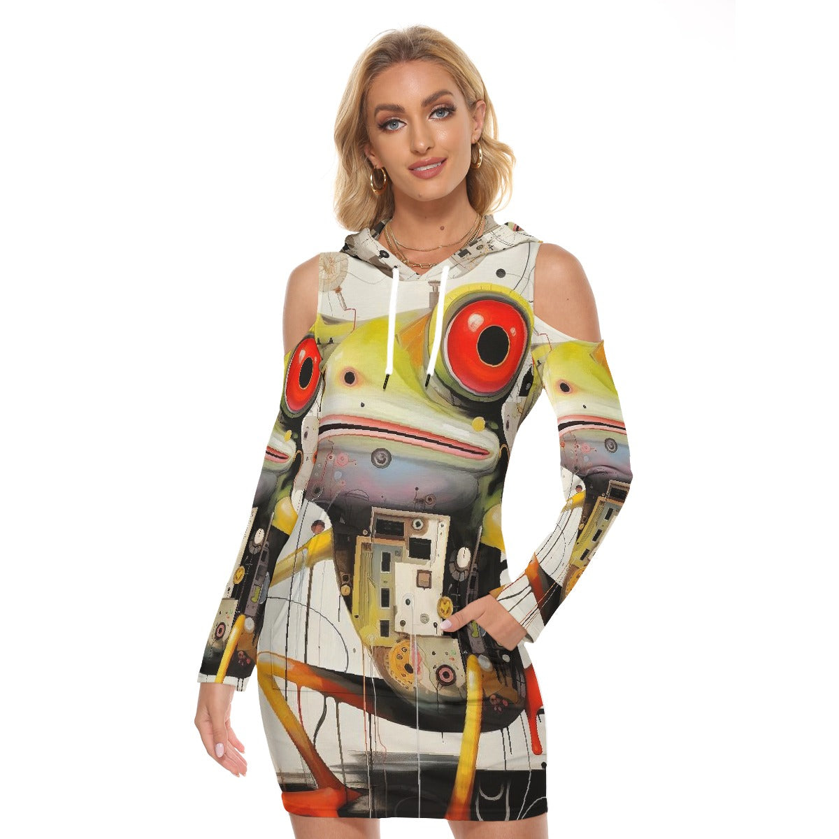 All-Over Print Women's Tight Dress