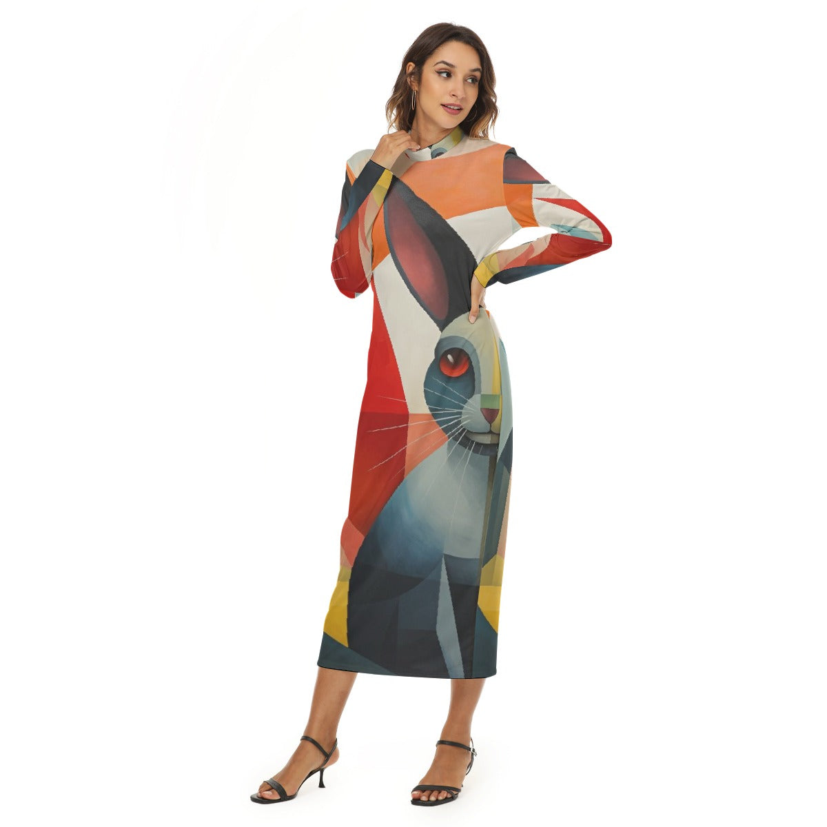 All-Over Print Women's Hip Dress