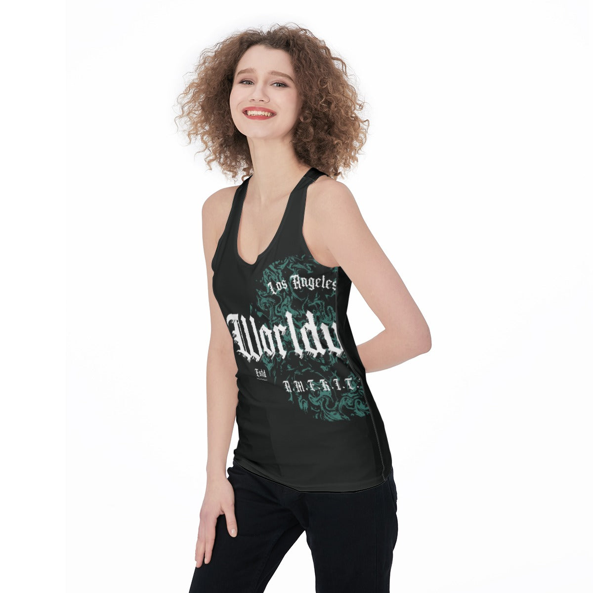 All-Over Print Women's Racerback Tank Top