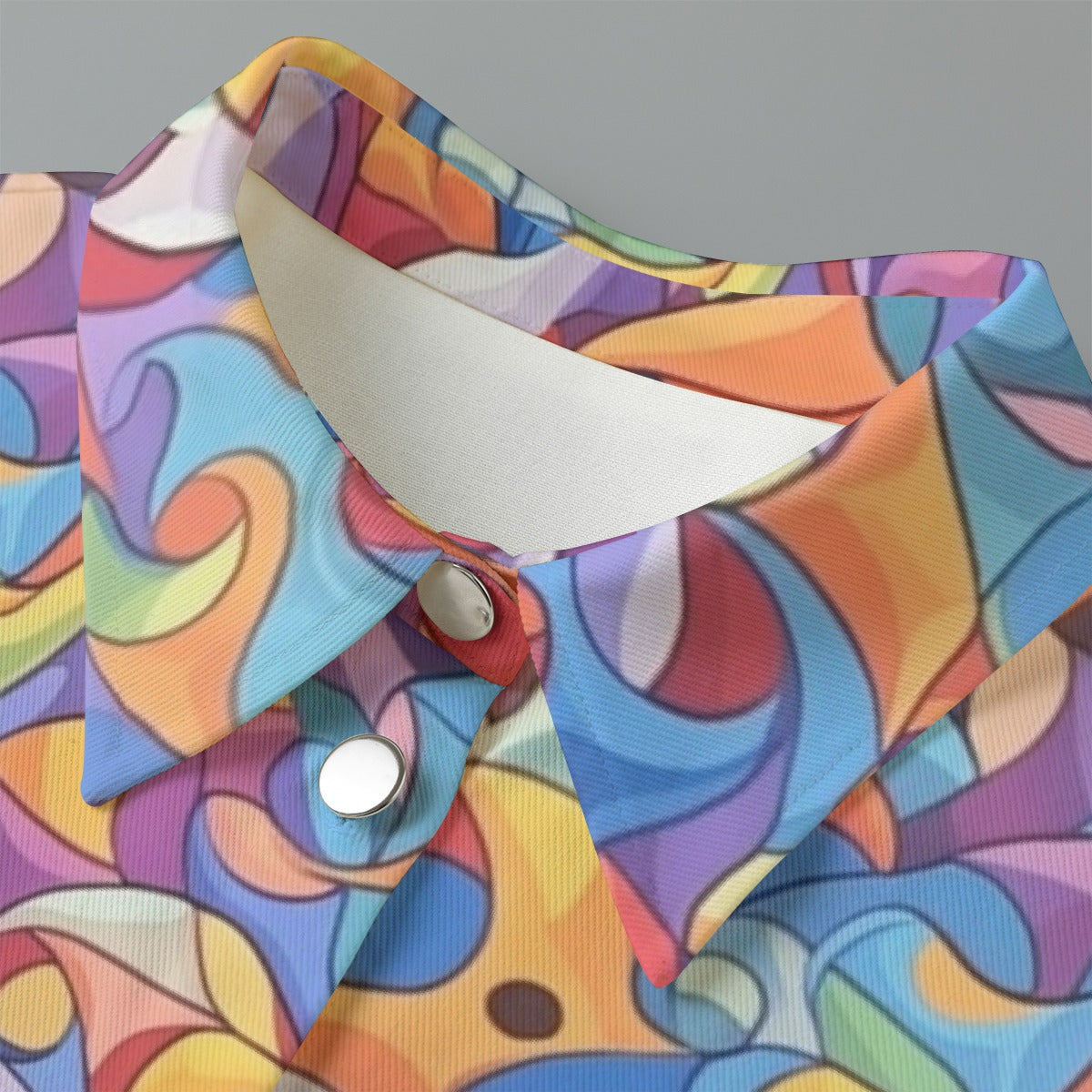 All-Over Print Women's Cropped Jacket | 245GSM Cotton