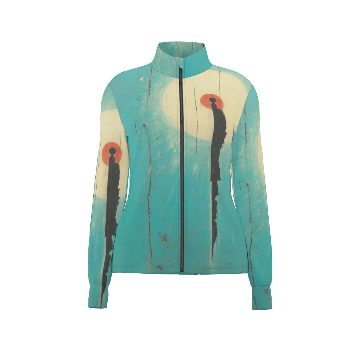 All-Over Print Women's Long Sleeve Thumbhole Jacket