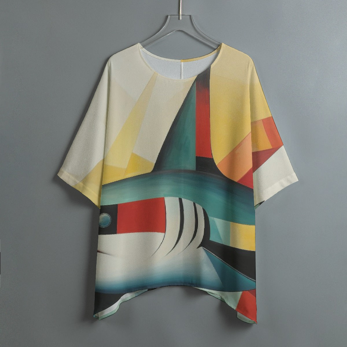 All-Over Print Women's Bat Sleeve Shirt