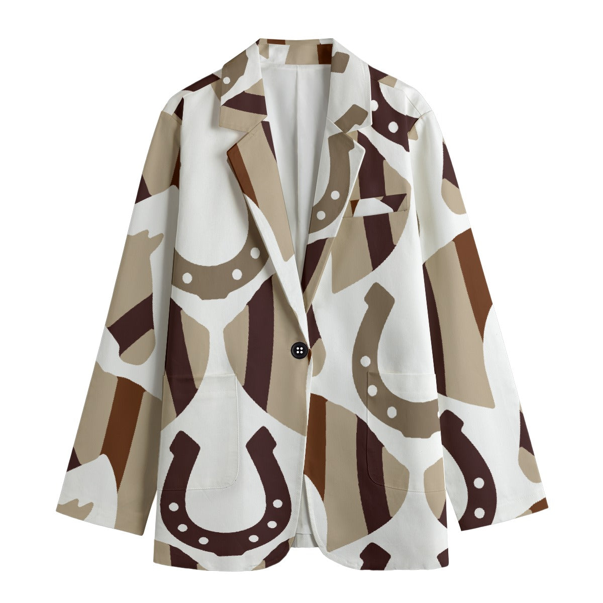 All-Over Print Women's Leisure Blazer