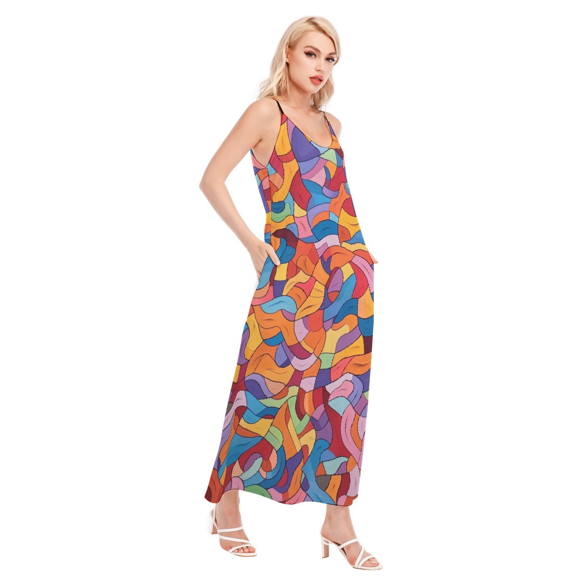 All-Over Print Women's Sling Dress
