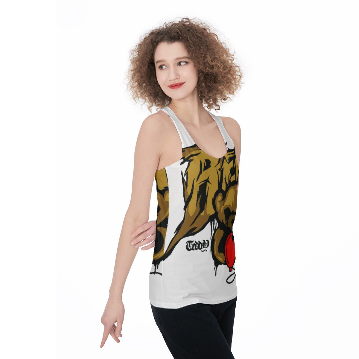All-Over Print Women's Racerback Tank Top