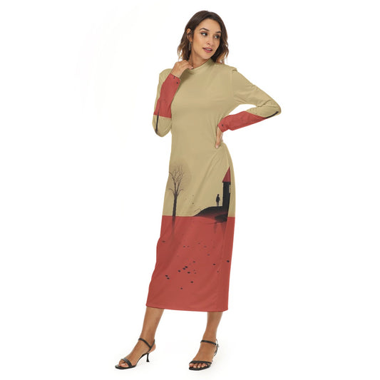 All-Over Print Women's Hip Dress