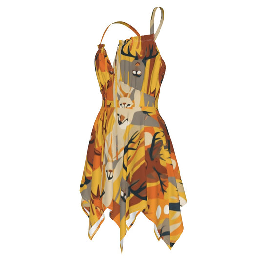 All-Over Print Women's Slip Dress
