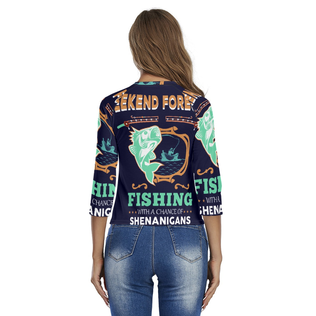 All-Over Print Women's Raglan Sleeves T-shirts