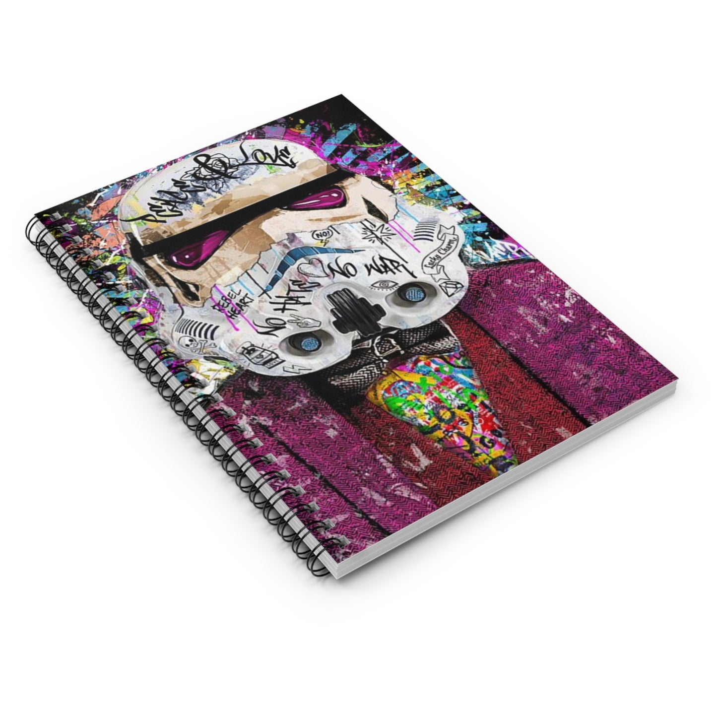 Art Spiral Notebook - Ruled Line