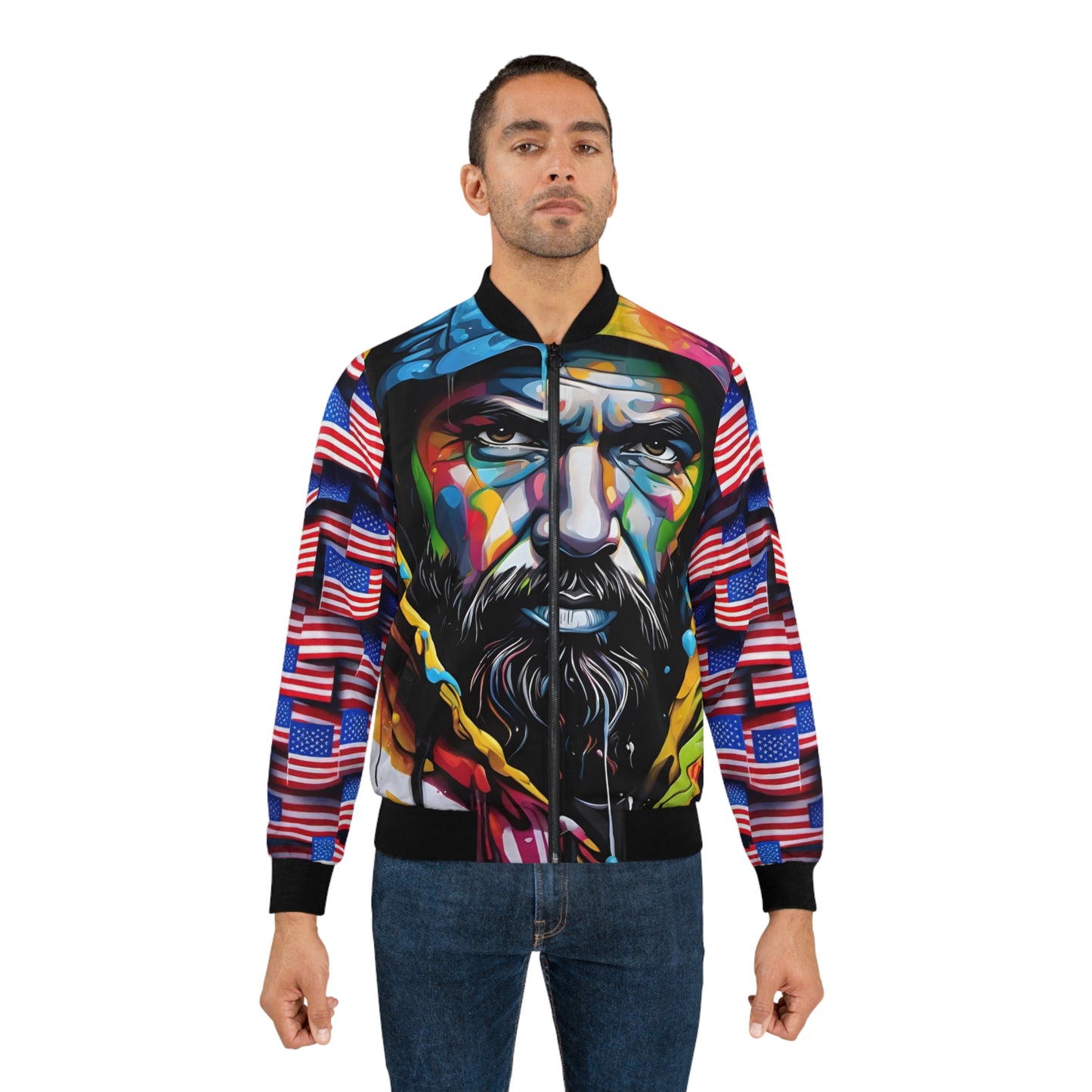 Men's Bomber Jacket (AOP)