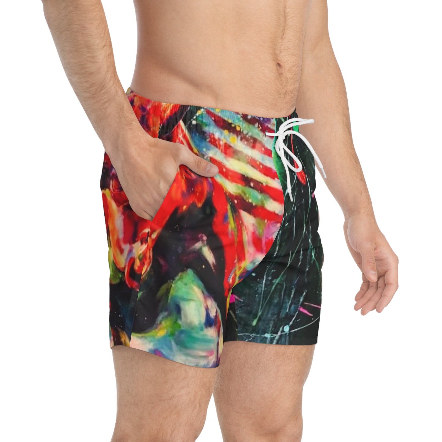 Bipolar Swim Trunks