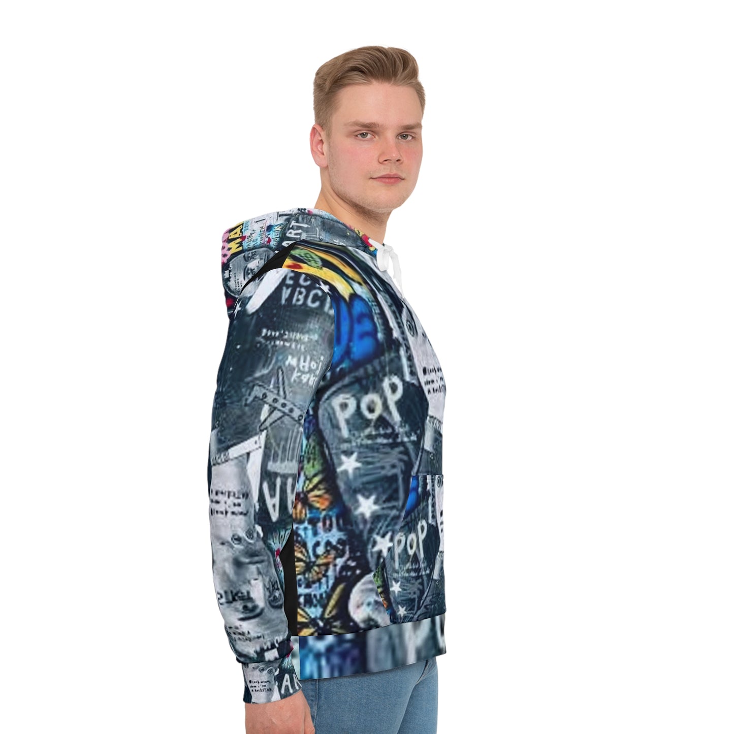 Men's Hoodie - Bonding with Pop