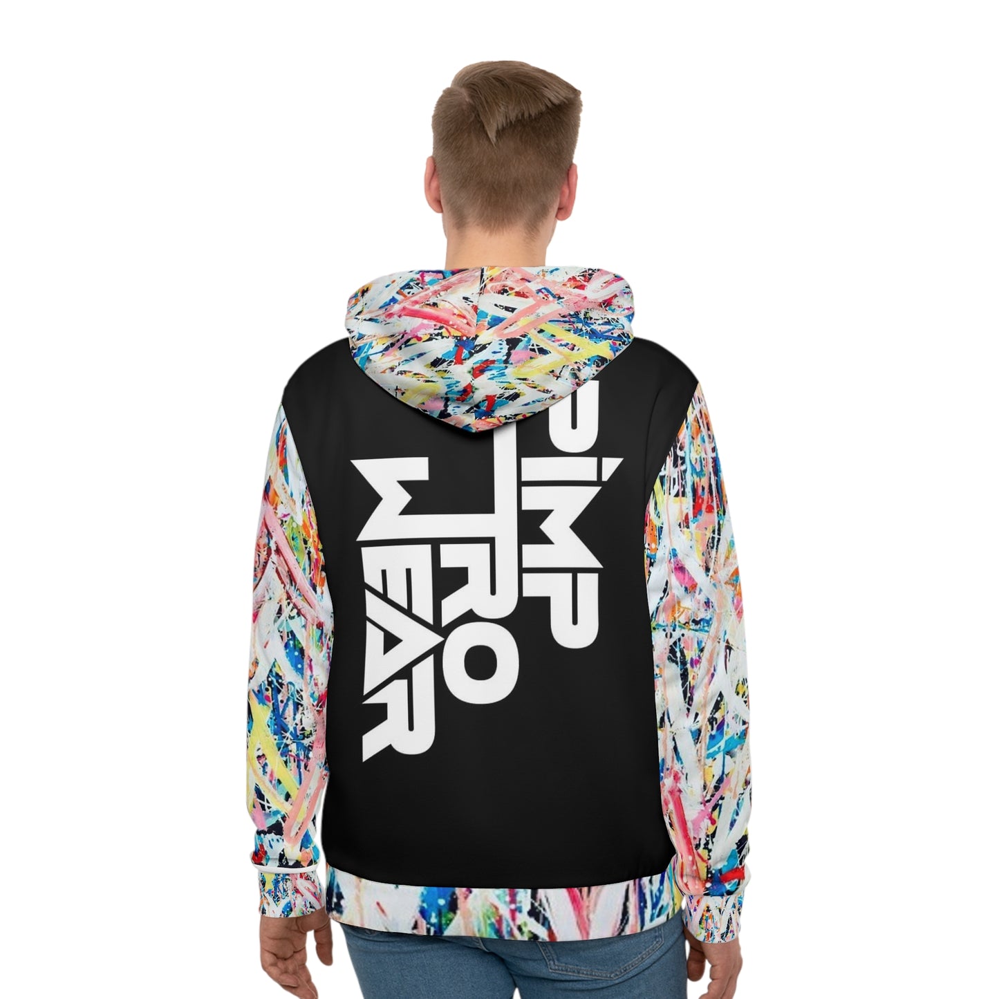 Men's Hoodie - Line of Hearts