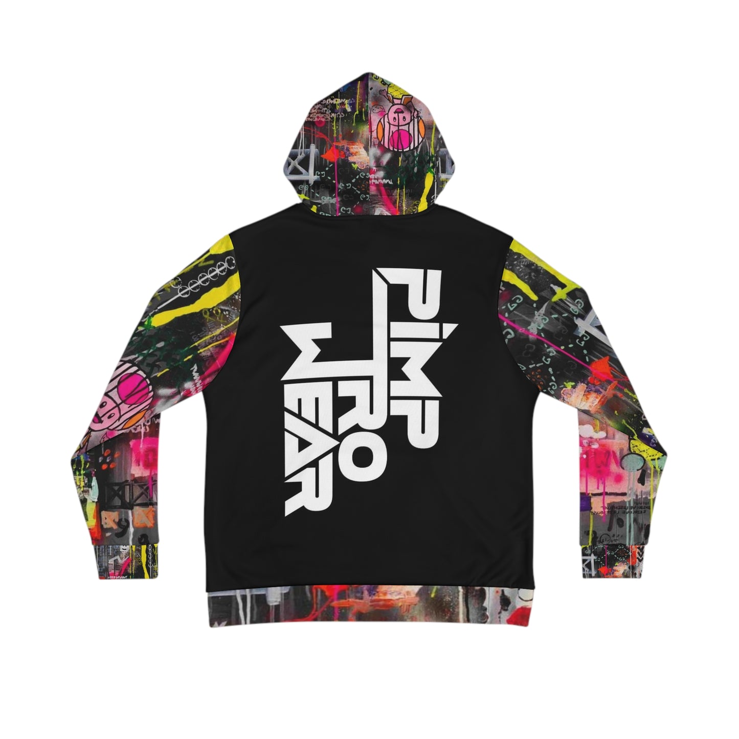 Men's Hoodie - Graffiti Mushrooms