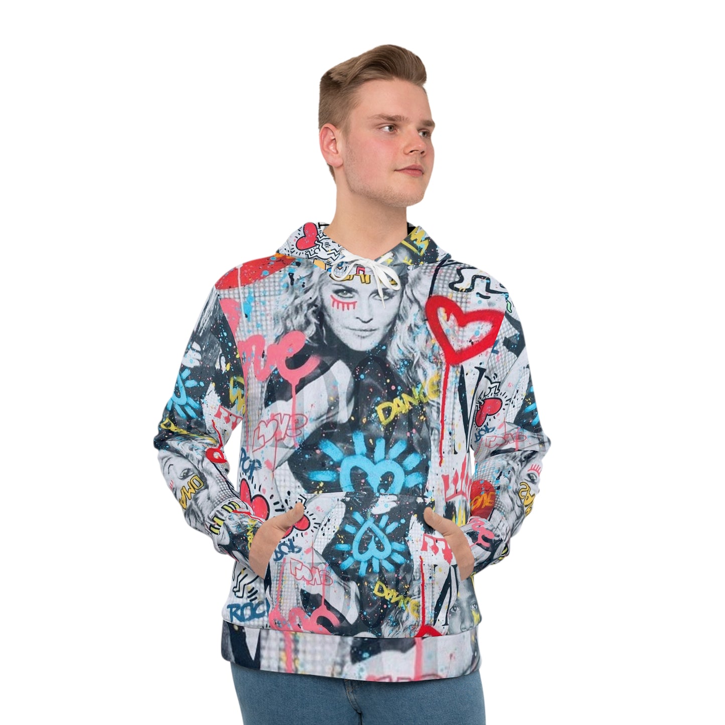 Men's Hoodie - Heart of Madonna