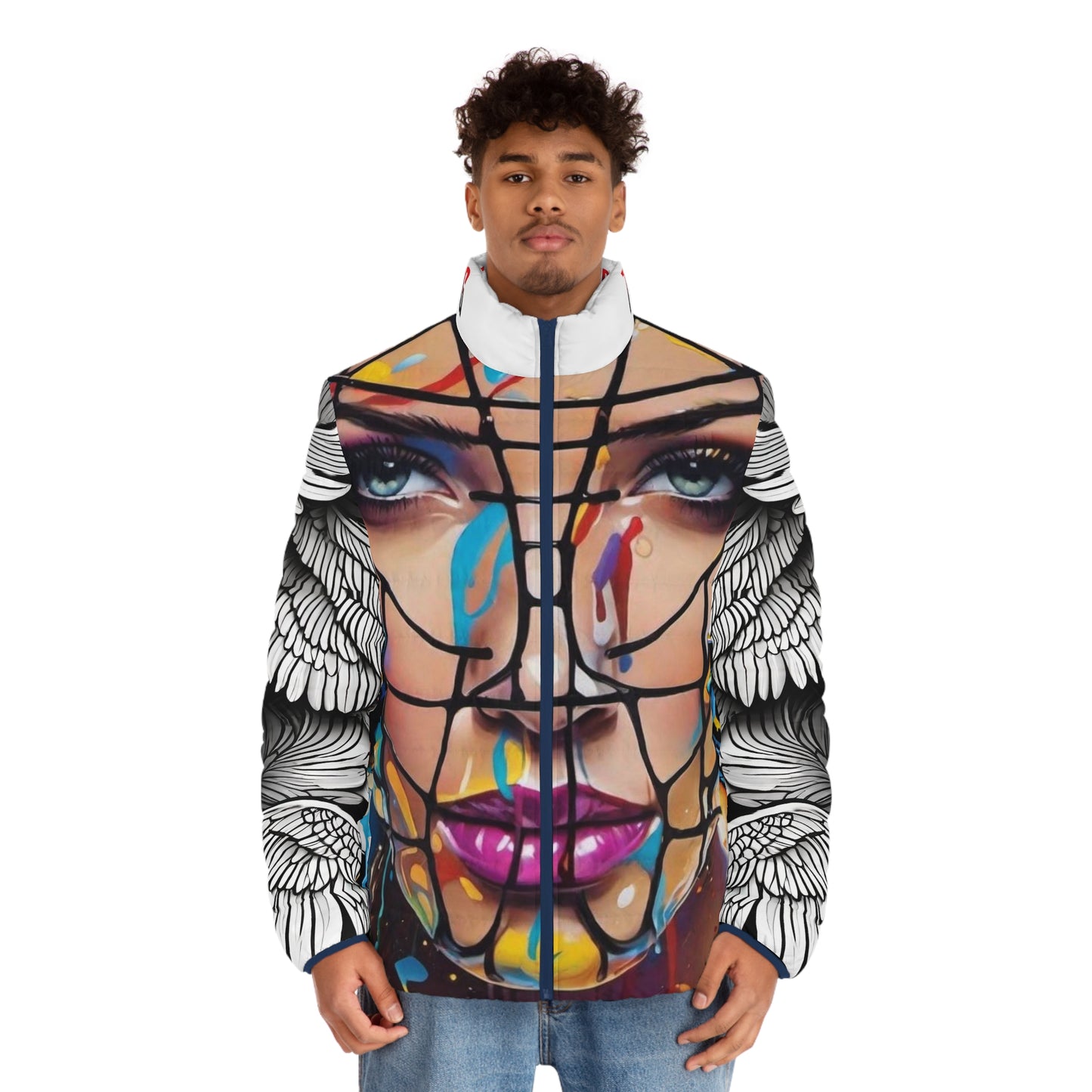 Men's Puffer Jacket (AOP)