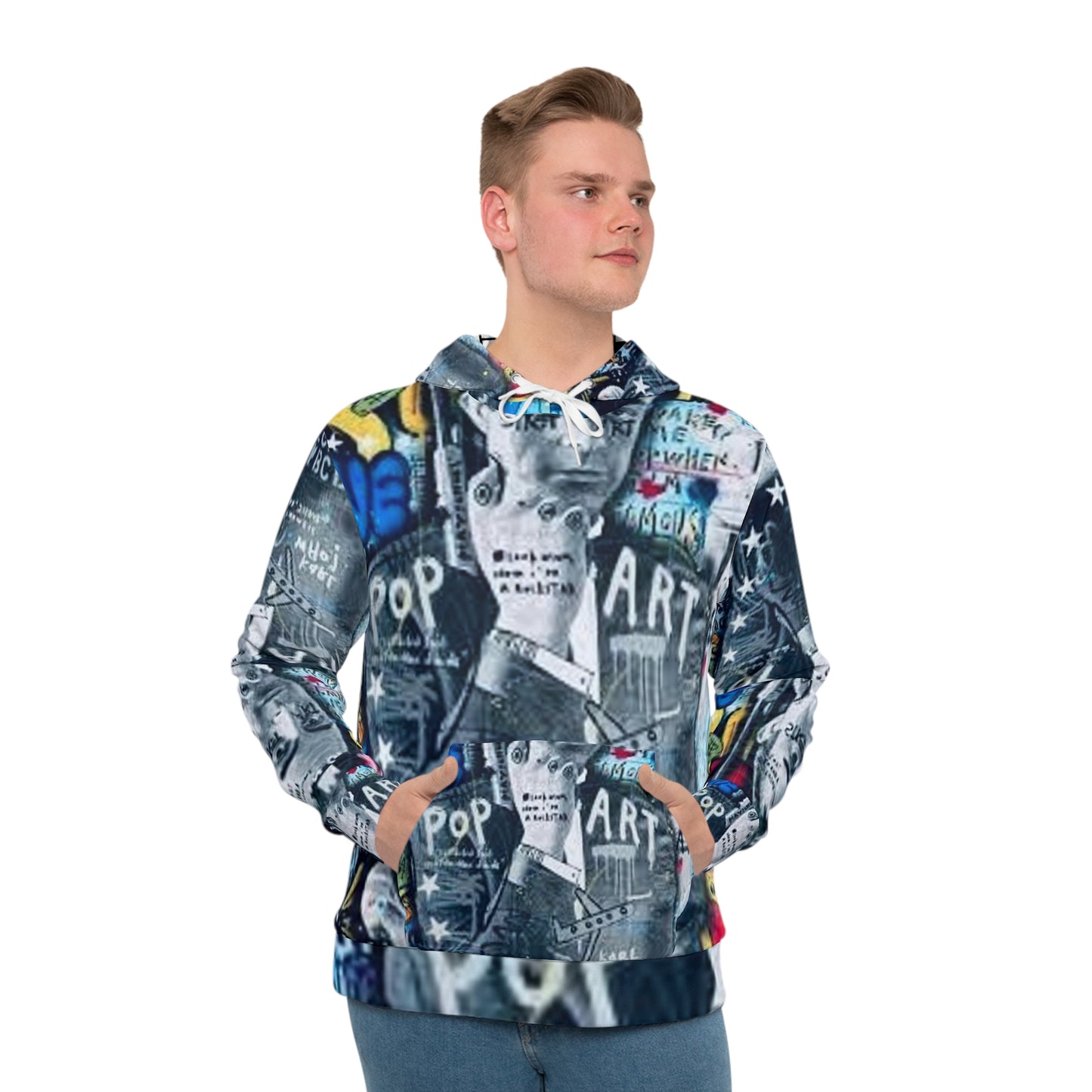 Men's Hoodie - Bonding with Pop