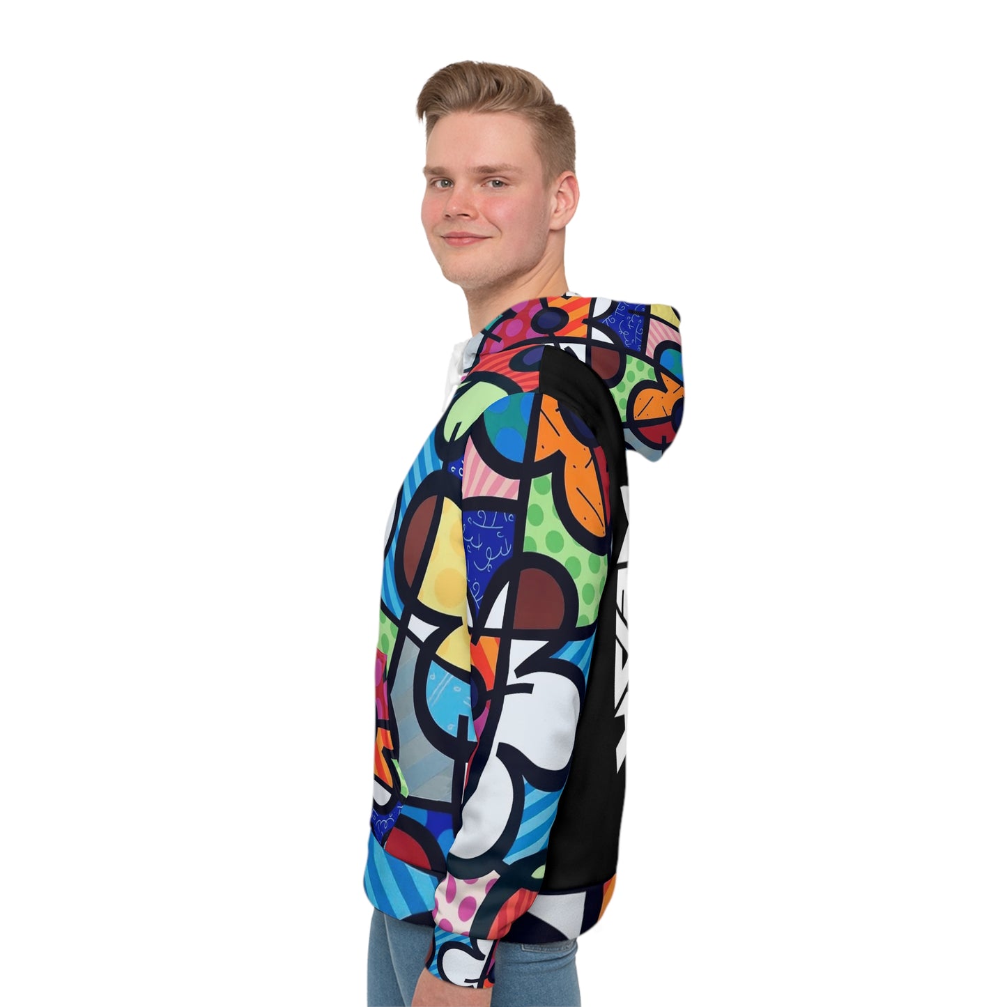 Men's Hoodie - Poppy Flowers