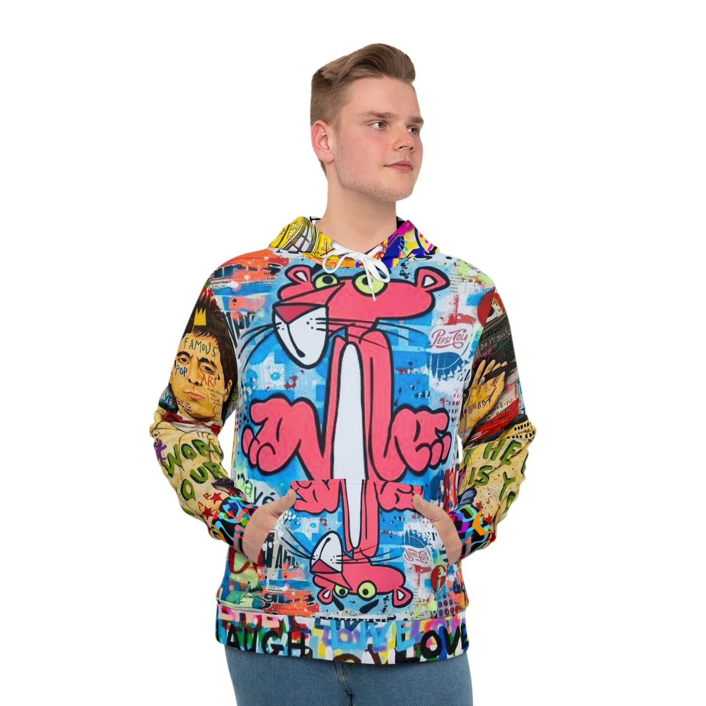 Men's Hoodie - Pinking The Question