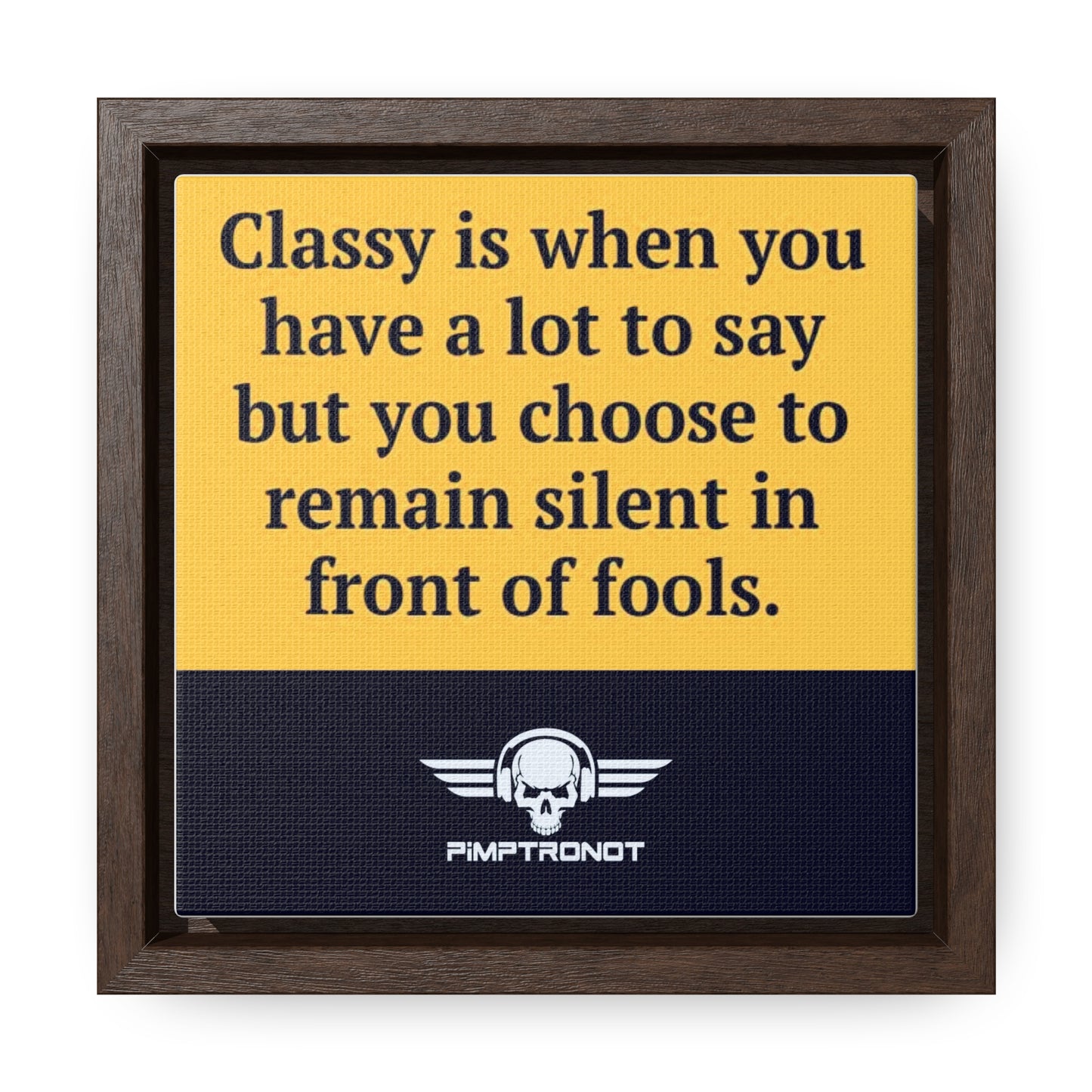 Gallery Canvas Wraps, Square Frame