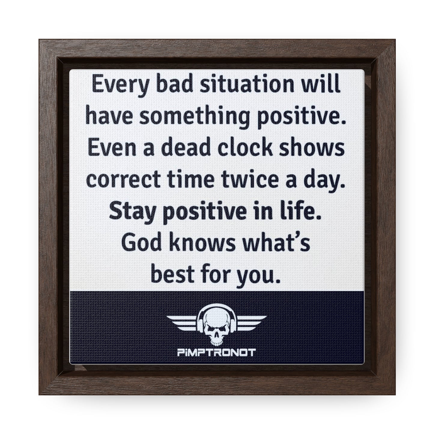 Gallery Canvas Wraps, Square Frame