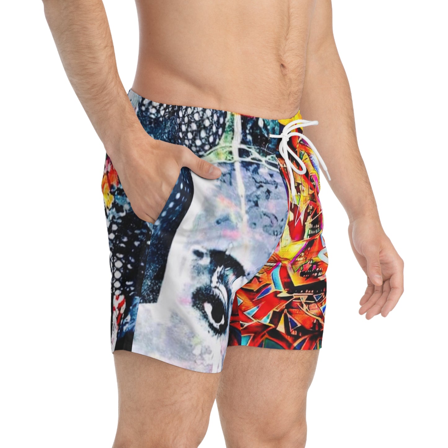 Bipolar Swim Trunks