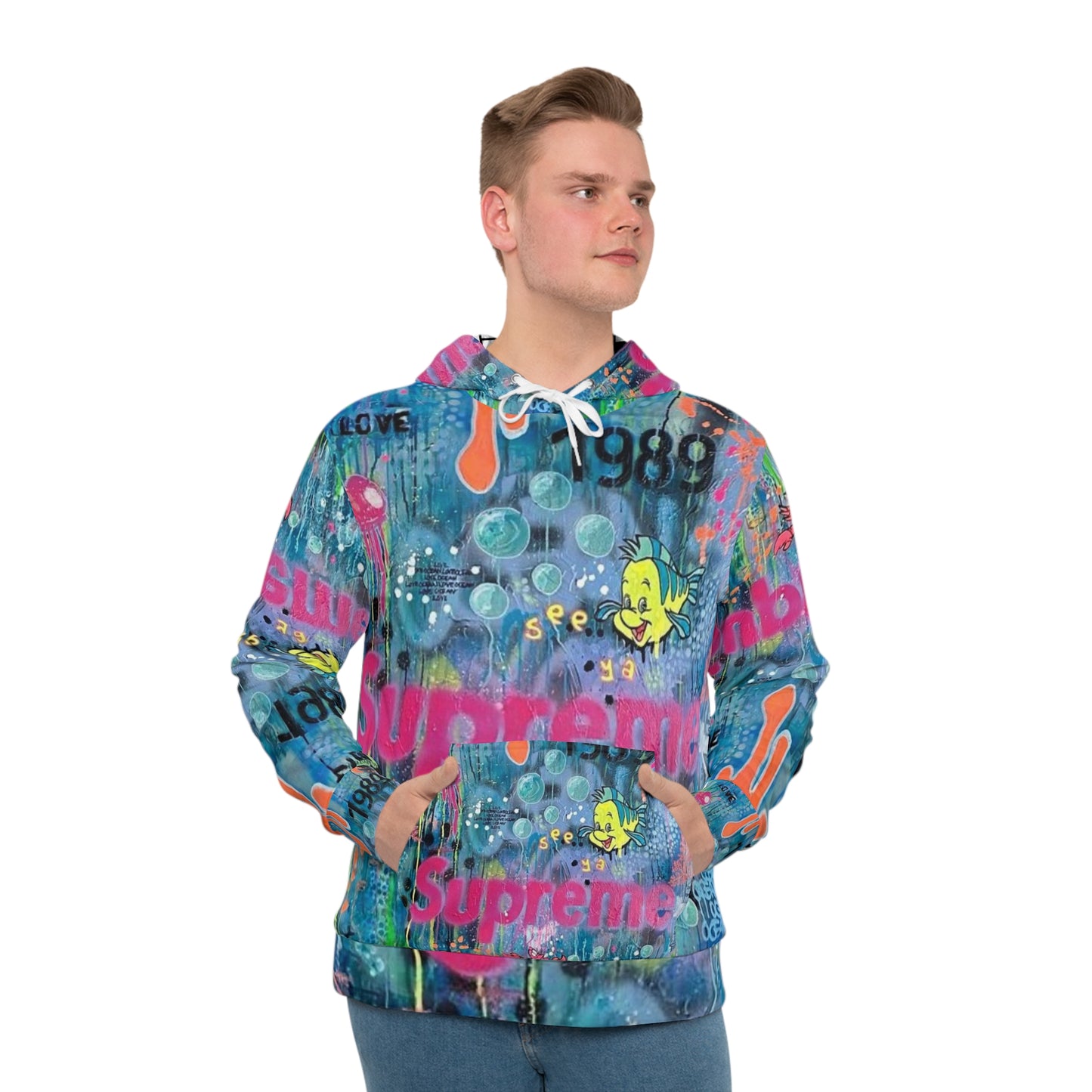 Men's Hoodie - Graffiti Supreme